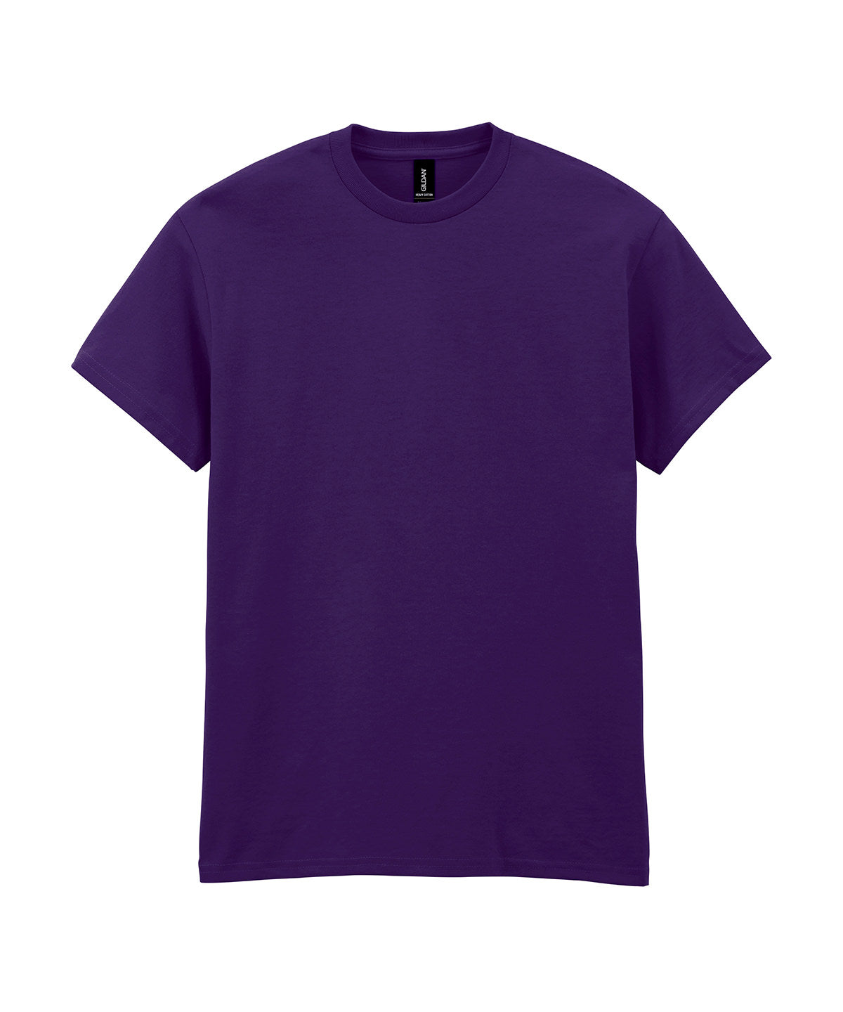 Gildan Heavy Cotton adult t-shirt in Fan Dark Purple, front view