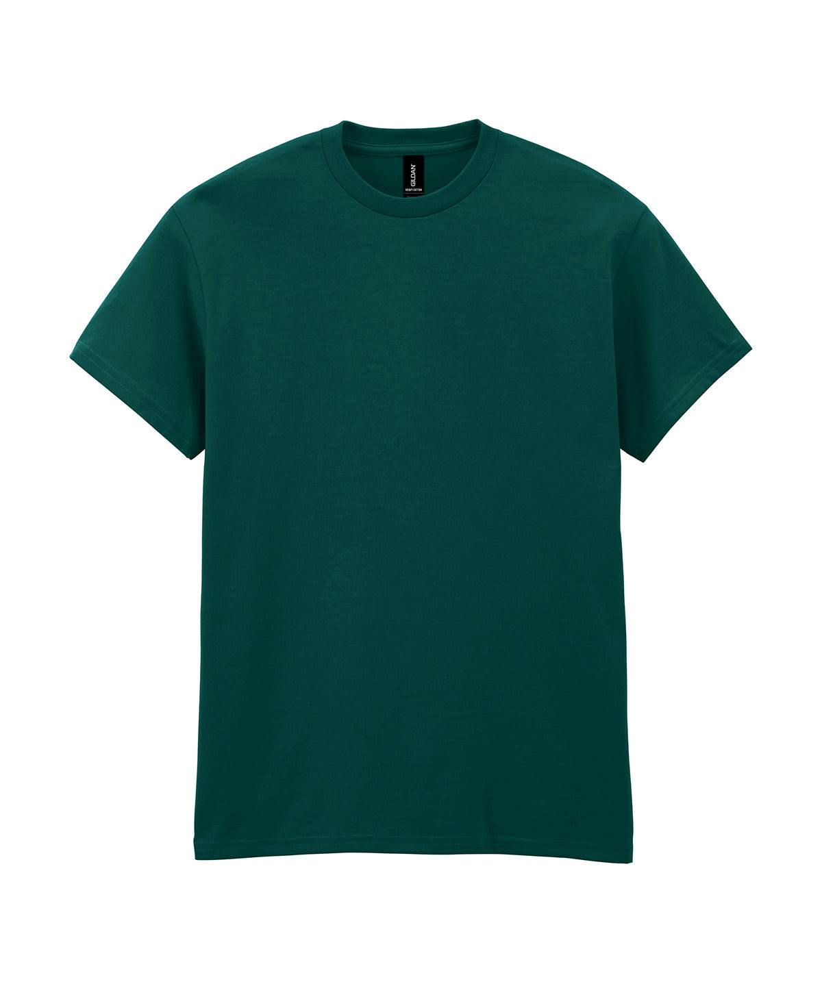 Gildan Heavy Cotton adult t-shirt in Fan Marine Green, front view