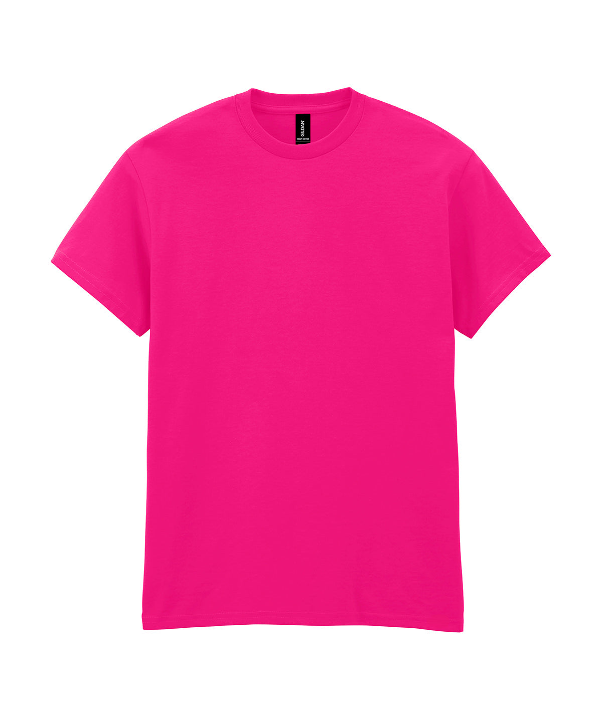 Gildan Heavy Cotton adult t-shirt in Heliconia, front view
