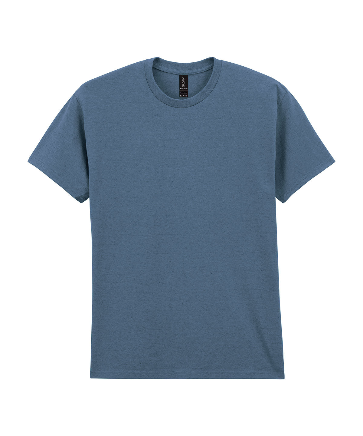 Gildan Heavy Cotton adult t-shirt in Indigo Blue, front view