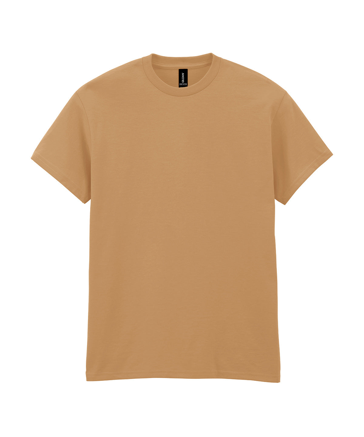 Gildan Heavy Cotton adult t-shirt in Old Gold, front view