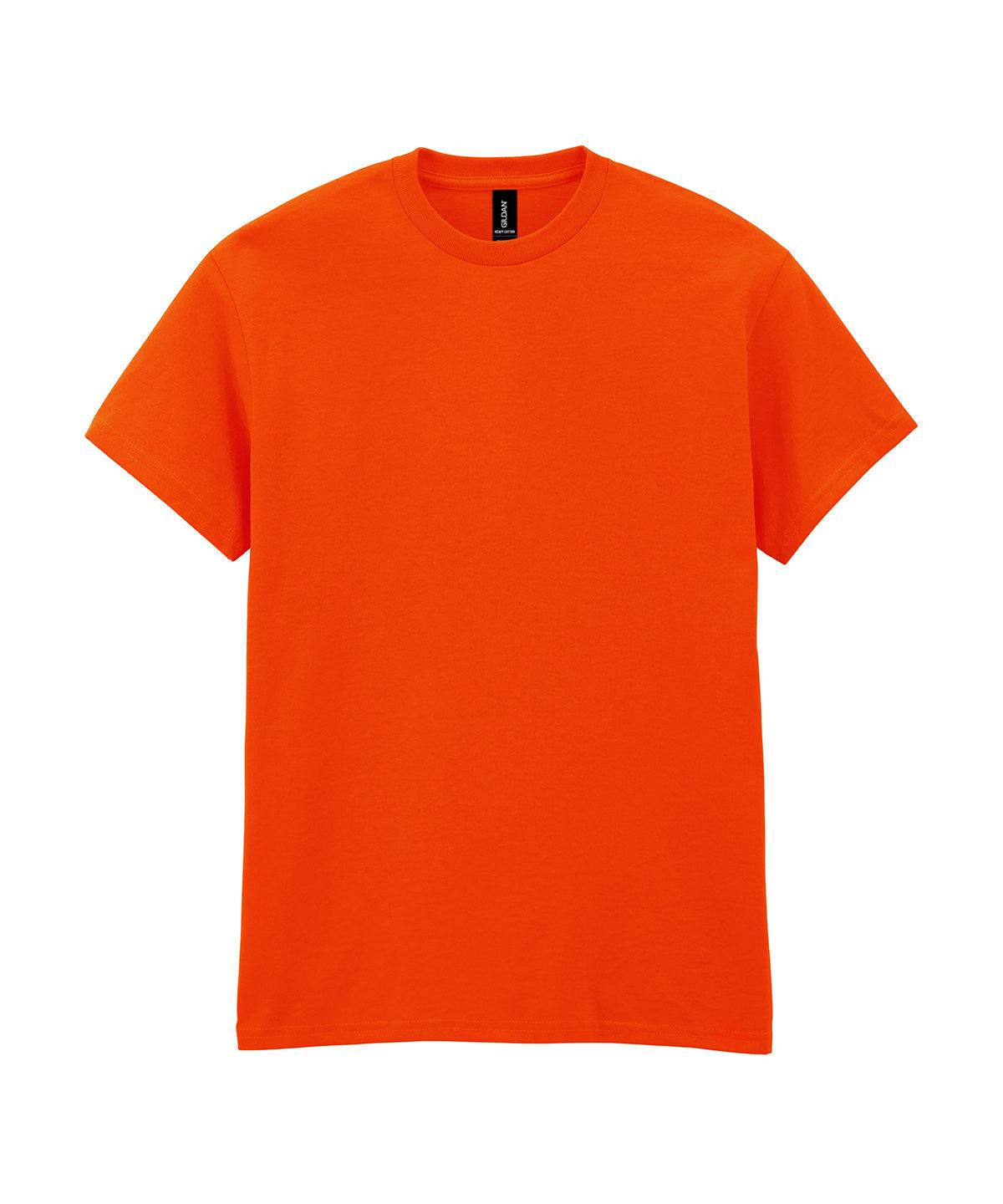 Gildan Heavy Cotton adult t-shirt in Orange, front view