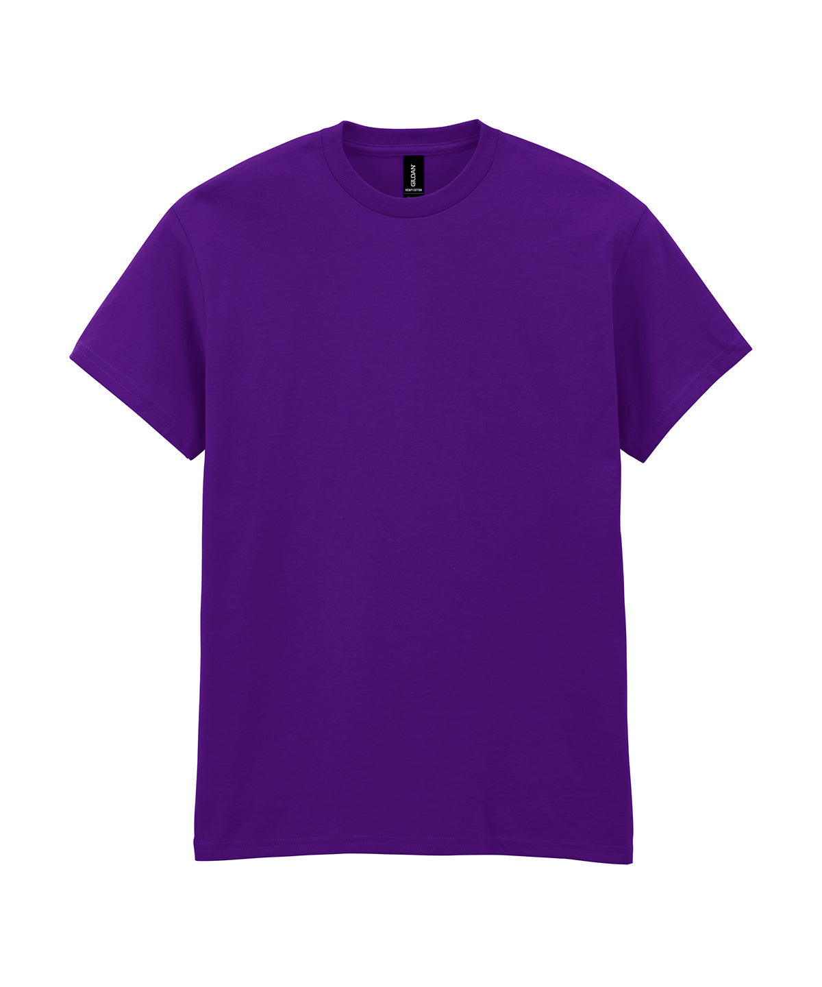 Gildan Heavy Cotton adult t-shirt in Purple, front view