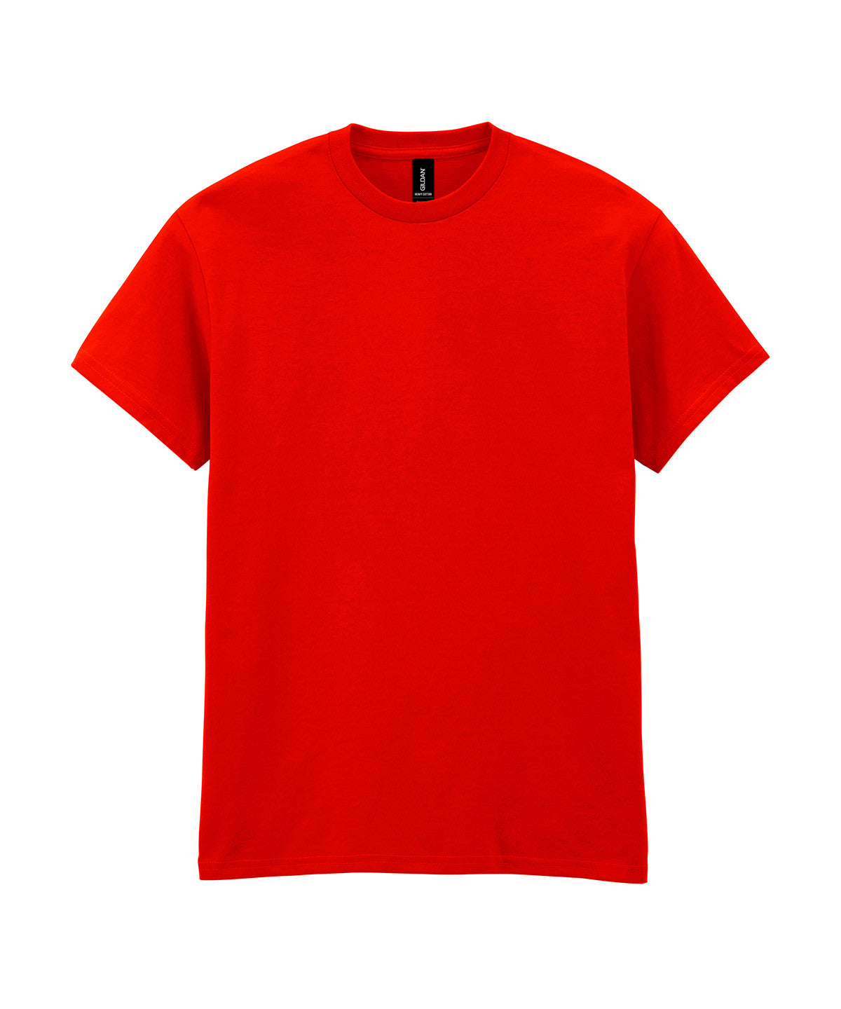 Gildan Heavy Cotton adult t-shirt in Red, front view