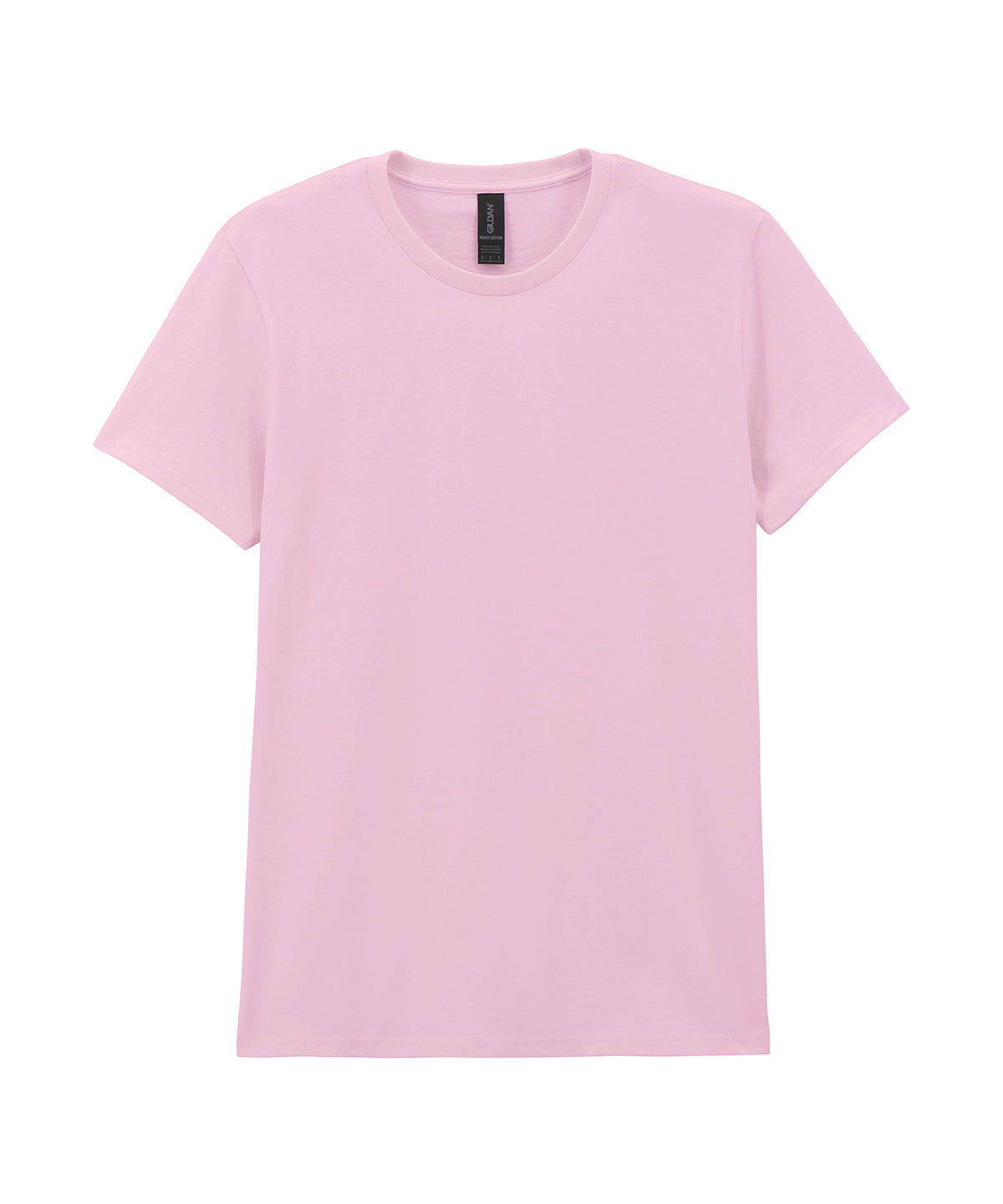 Gildan Heavy Cotton women's t-shirt in Light Pink, front view