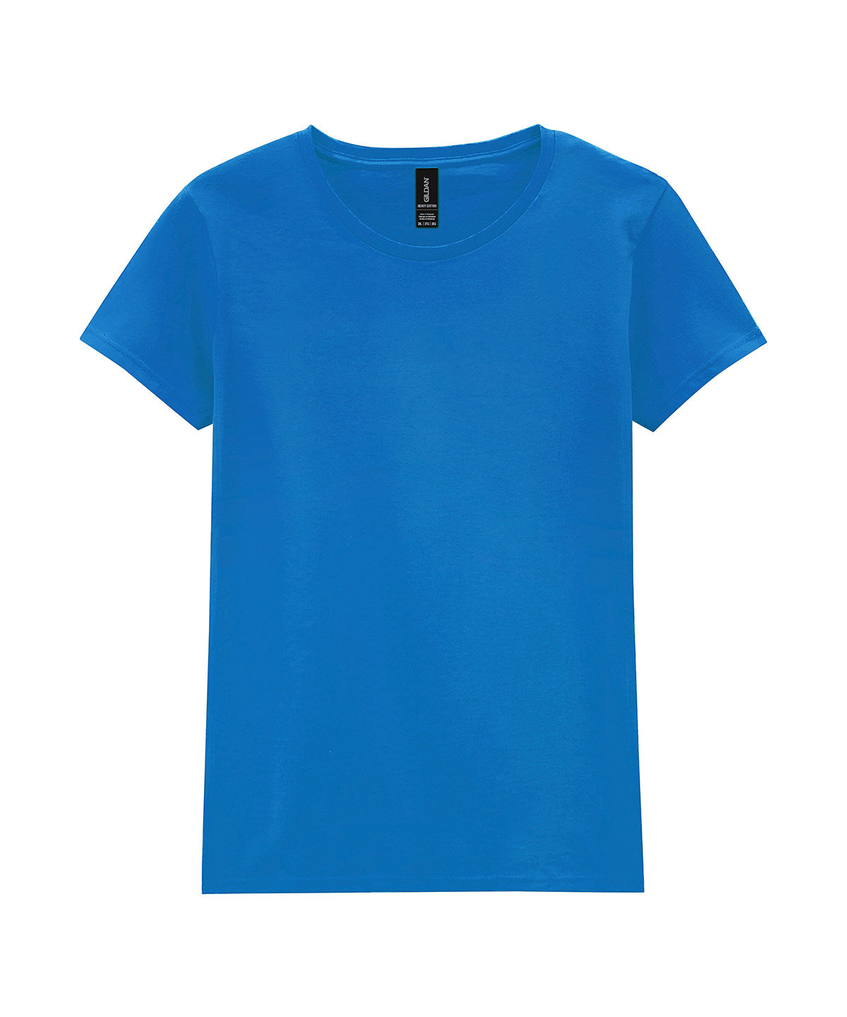 Gildan Heavy Cotton women's t-shirt in Royal, front view