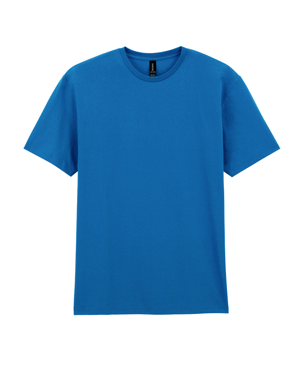 Gildan Light cotton adult t-shirt in Royal, front view