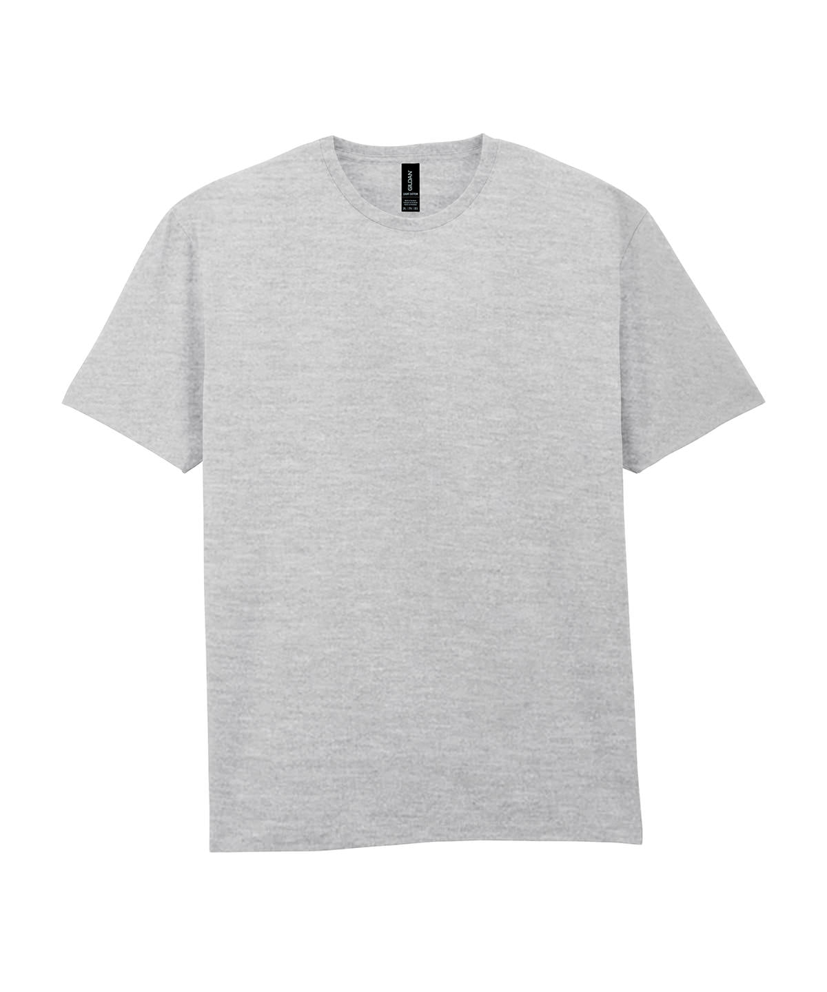Gildan Light cotton adult t-shirt in Sport Grey, front view