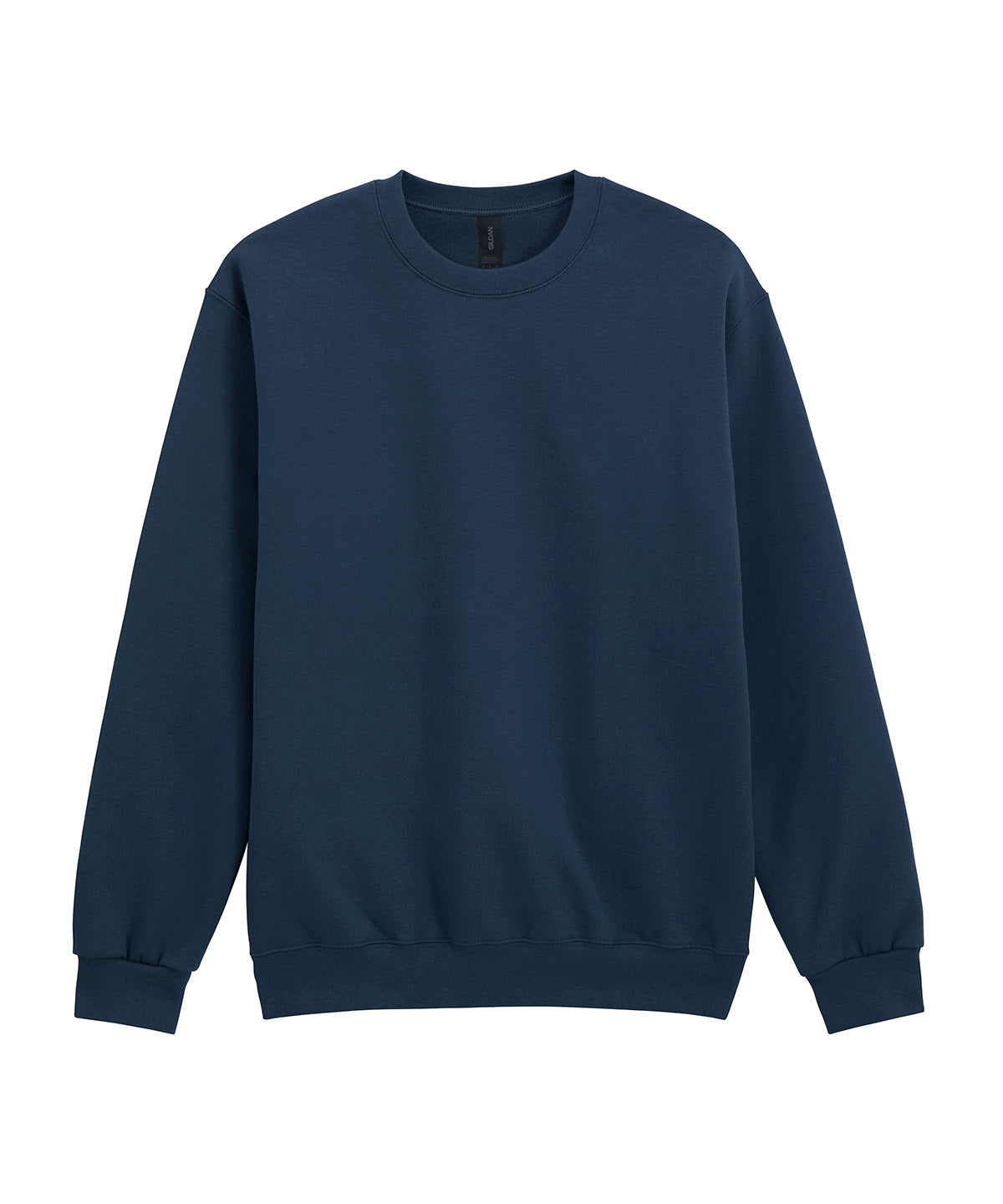 Gildan Hammer Maxweight adult crew neck sweatshirt in Blue Dusk, front view