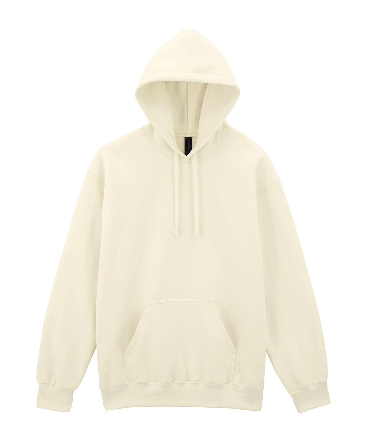 Gildan Hammer Maxweight adult hooded sweatshirt in Off White, front view