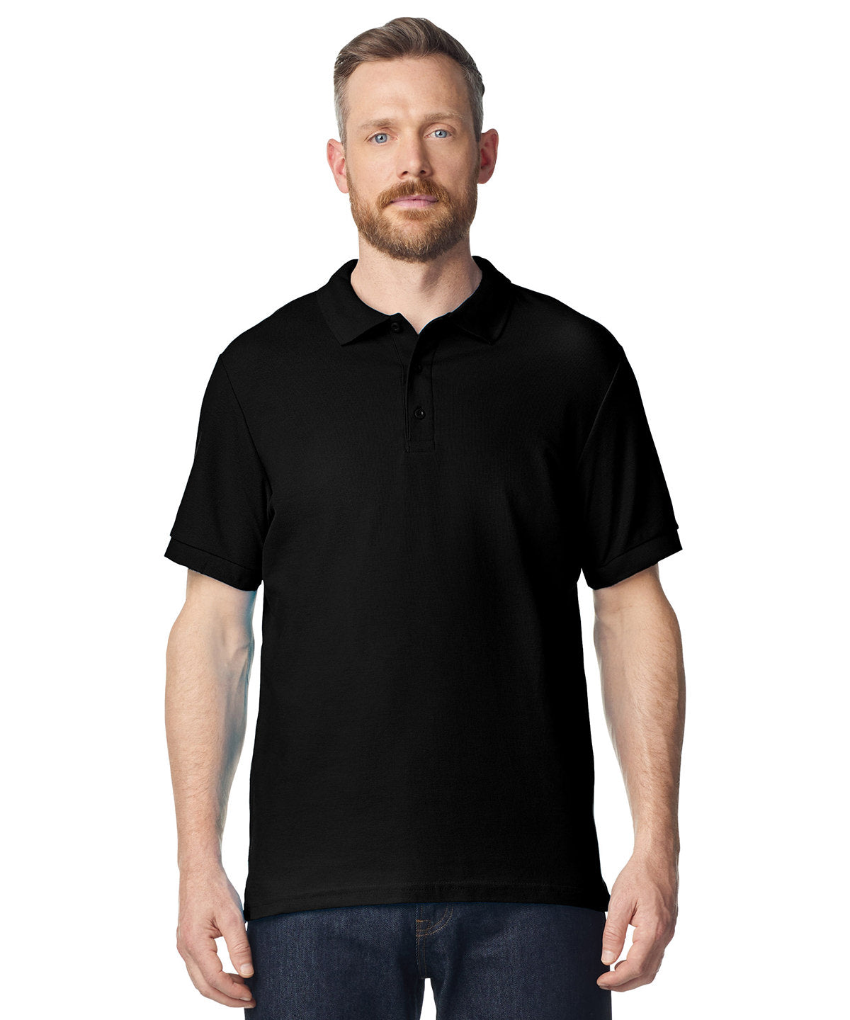Gildan Hammer piqué sport shirt, lifestyle photo