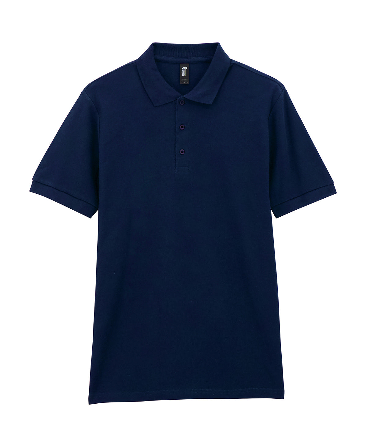 Gildan Hammer piqué sport shirt in Navy, front view
