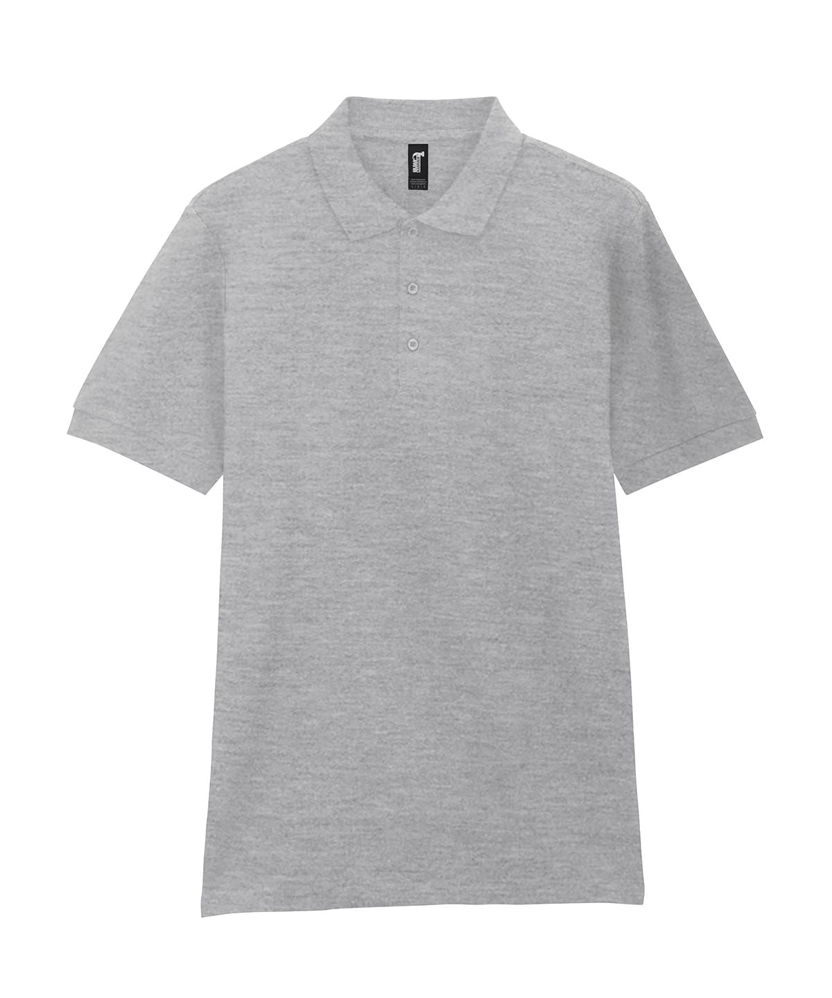 Gildan Hammer piqué sport shirt in RS Sport Grey, front view