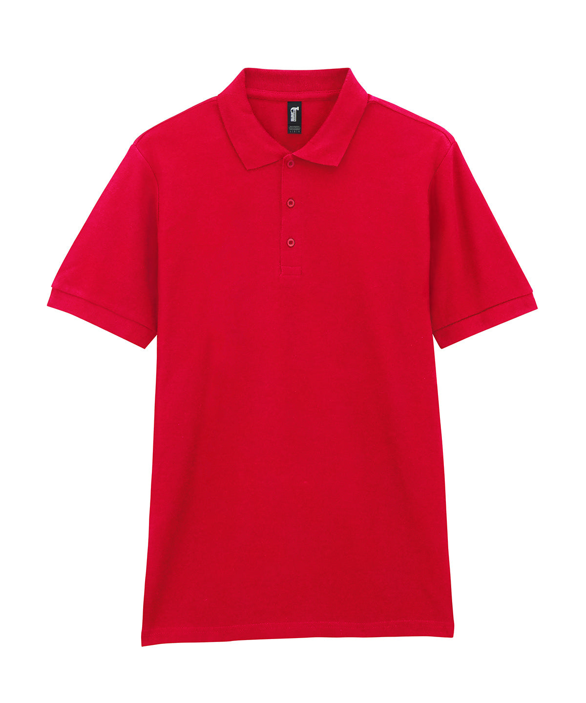 Gildan Hammer piqué sport shirt in Red, front view