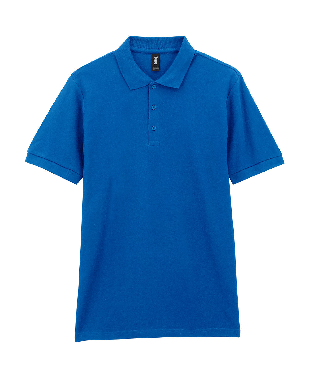 Gildan Hammer piqué sport shirt in Royal, front view