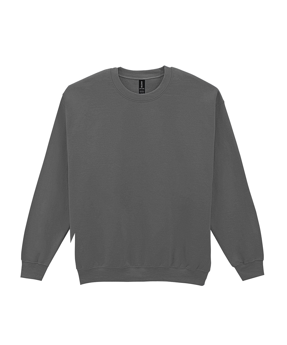Gildan Heavy Blend adult crew neck sweatshirt in Charcoal†, front view