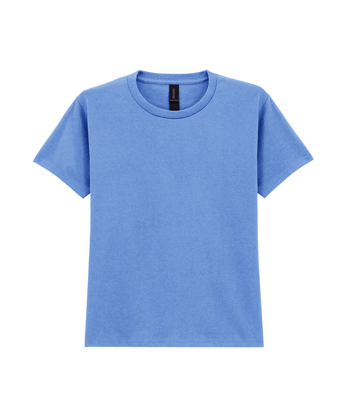 Gildan Heavy Cotton youth t-shirt in Carolina Blue, front view