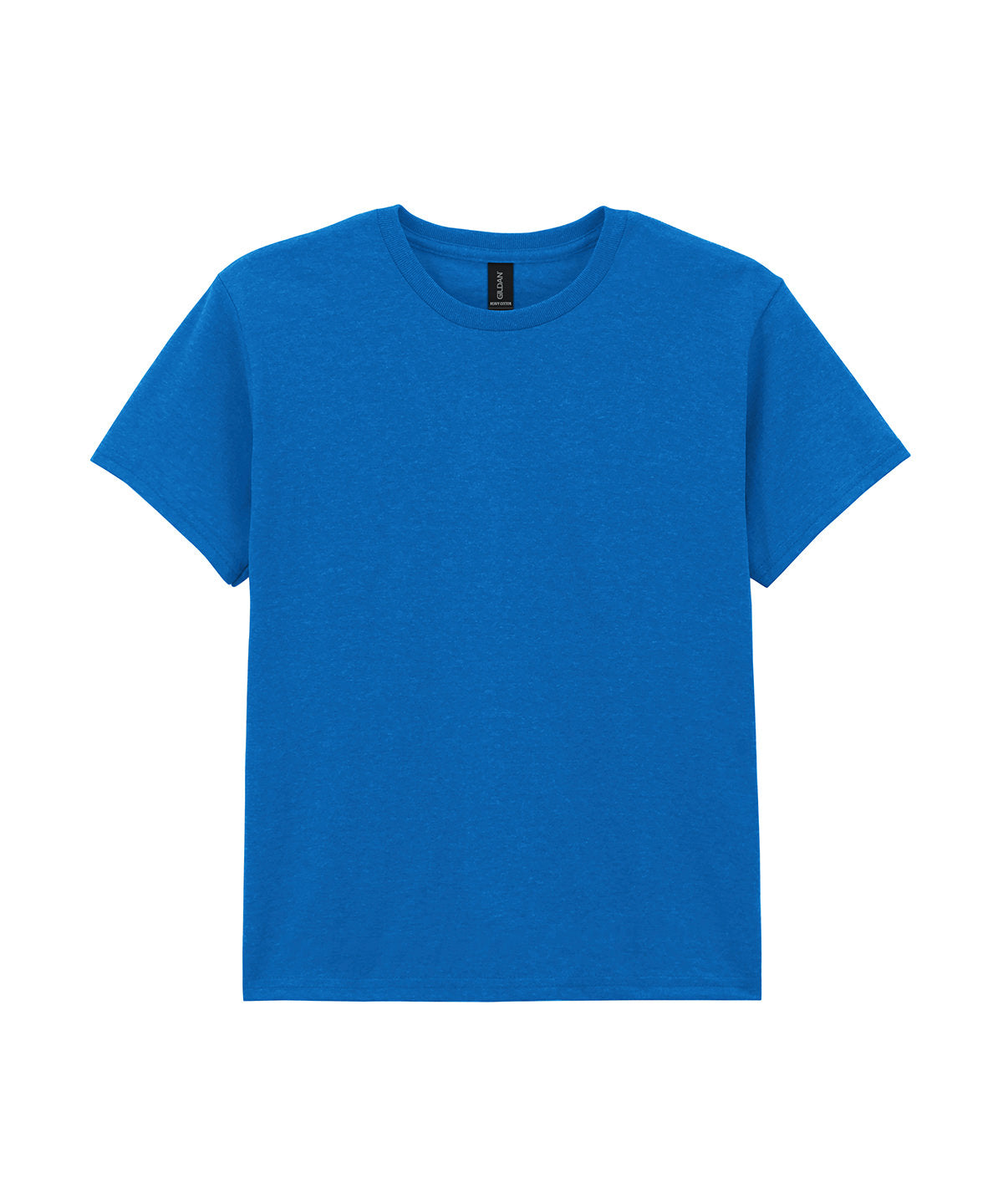 Gildan Heavy Cotton youth t-shirt in Royal, front view