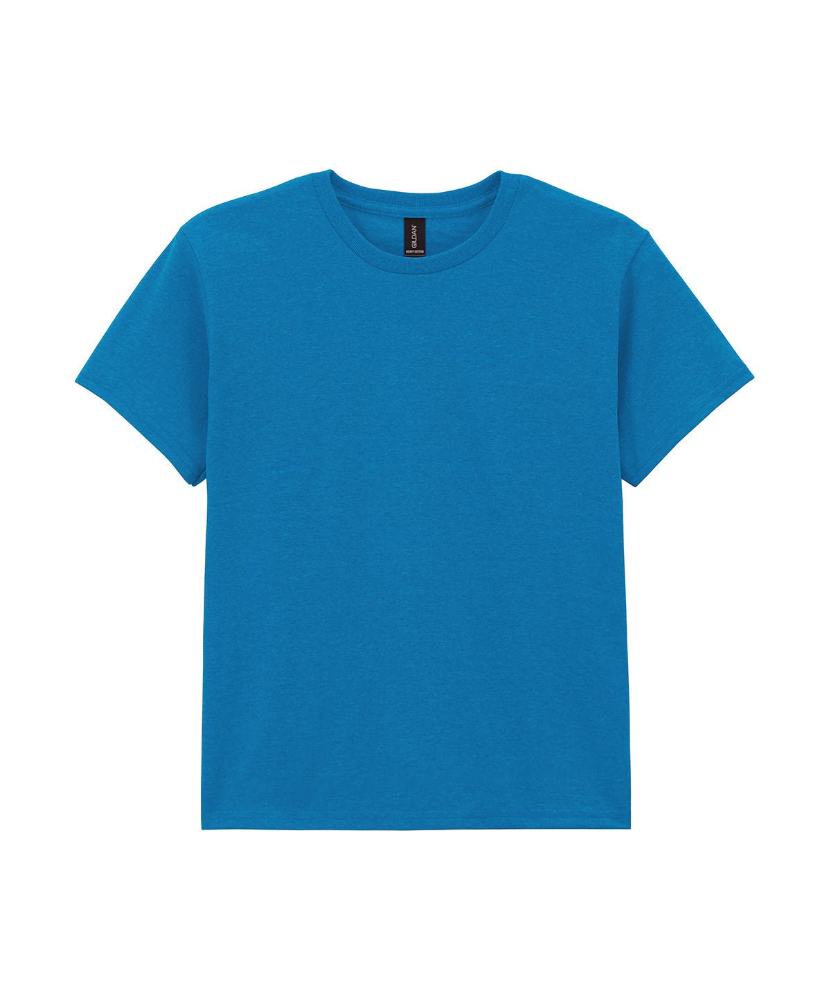 Gildan Heavy Cotton youth t-shirt in Sapphire, front view