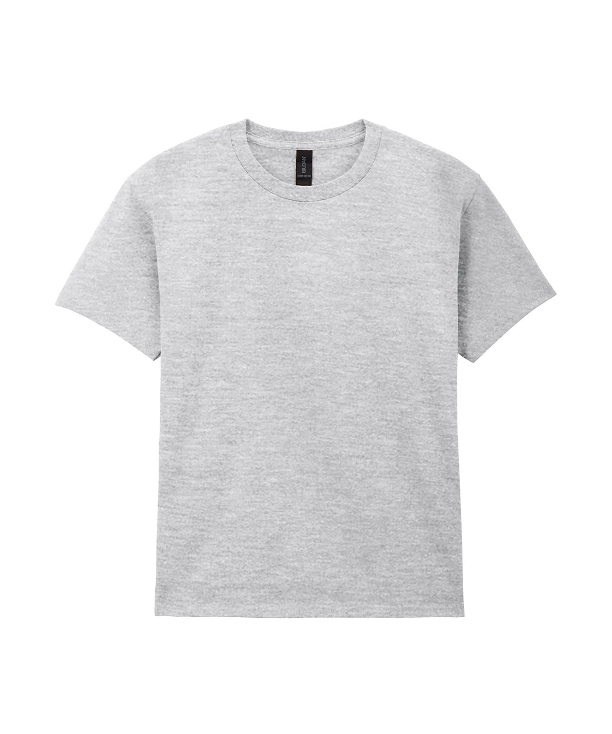 Gildan Heavy Cotton youth t-shirt in Sport Grey, front view