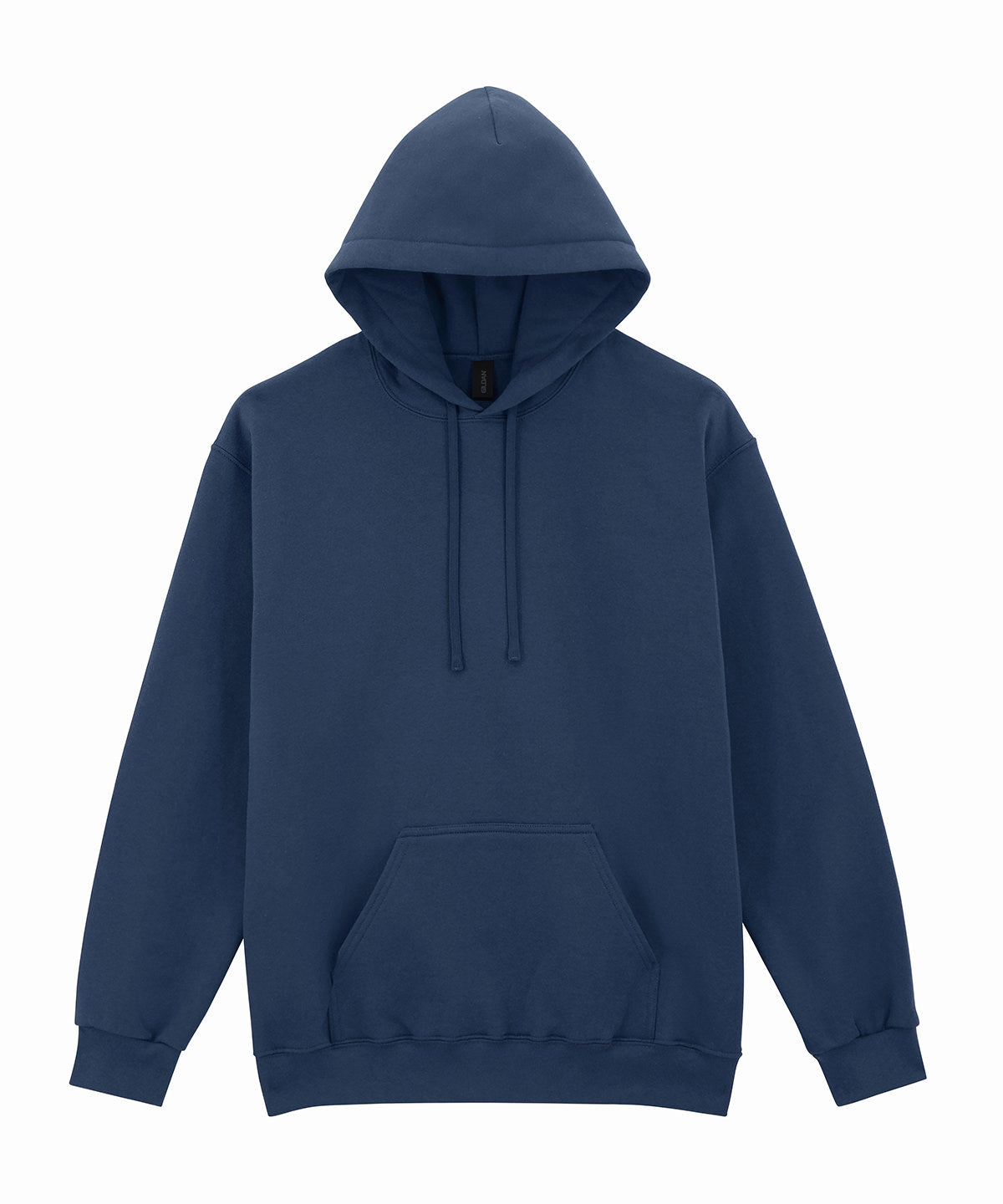 Gildan Softstyle midweight fleece adult hoodie in Blue Dusk, front view