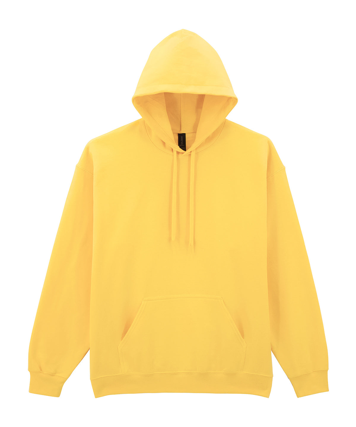 Gildan Softstyle midweight fleece adult hoodie in Daisy, front view