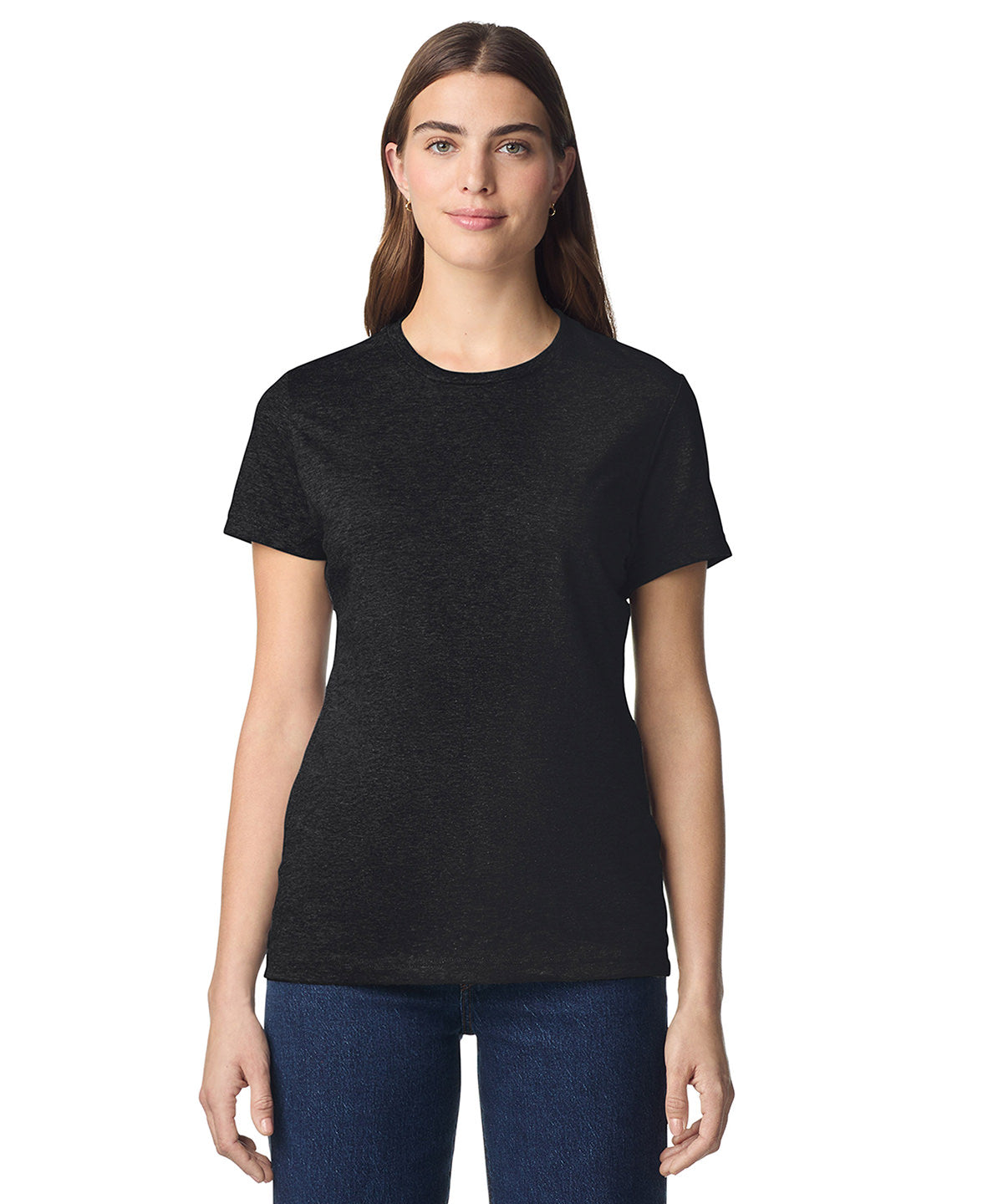 Gildan Softstyle women's ringspun t-shirt, lifestyle photo