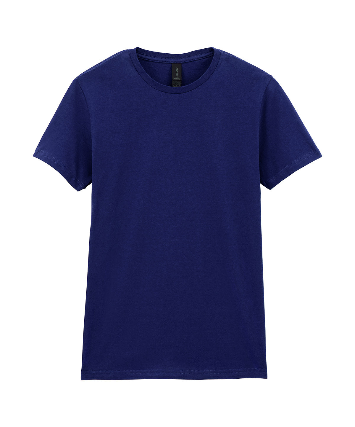 Gildan Softstyle women's ringspun t-shirt in Navy, front view