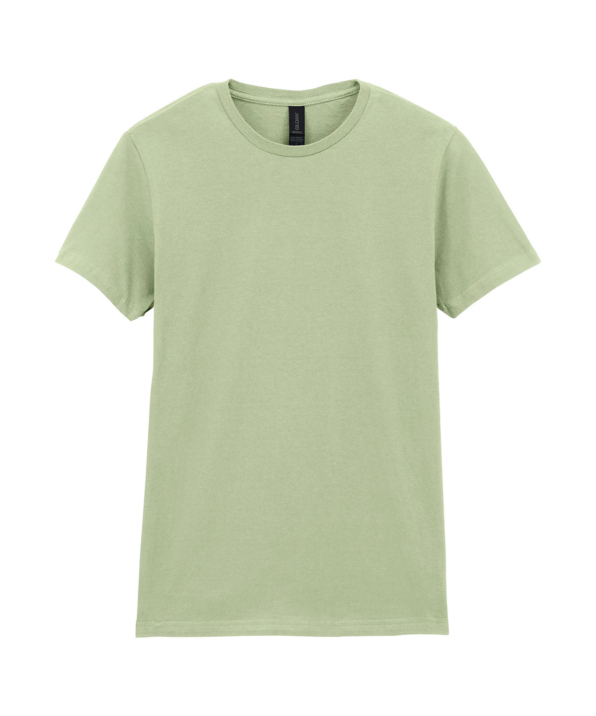 Gildan Softstyle women's ringspun t-shirt in Pistachio, front view