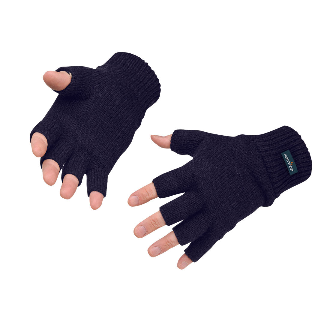 Portwest Insulated Fingerless Knit Glove, image 3