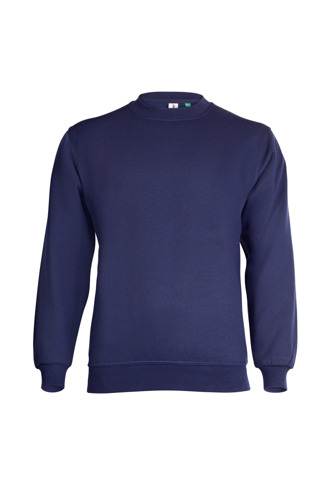 Uneek Eco Sweatshirt in Navy, front view