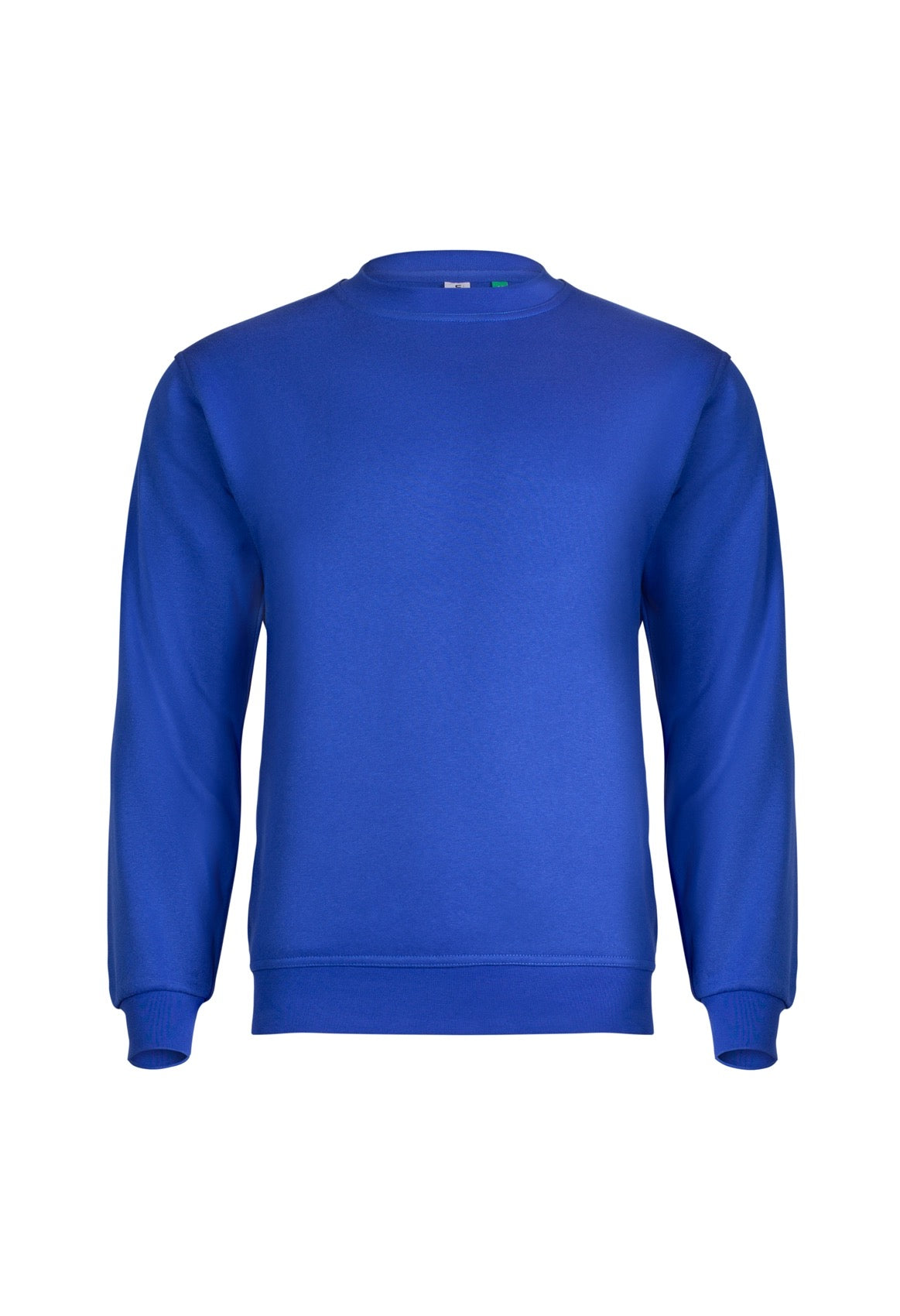 Uneek Eco Sweatshirt in Royal, front view