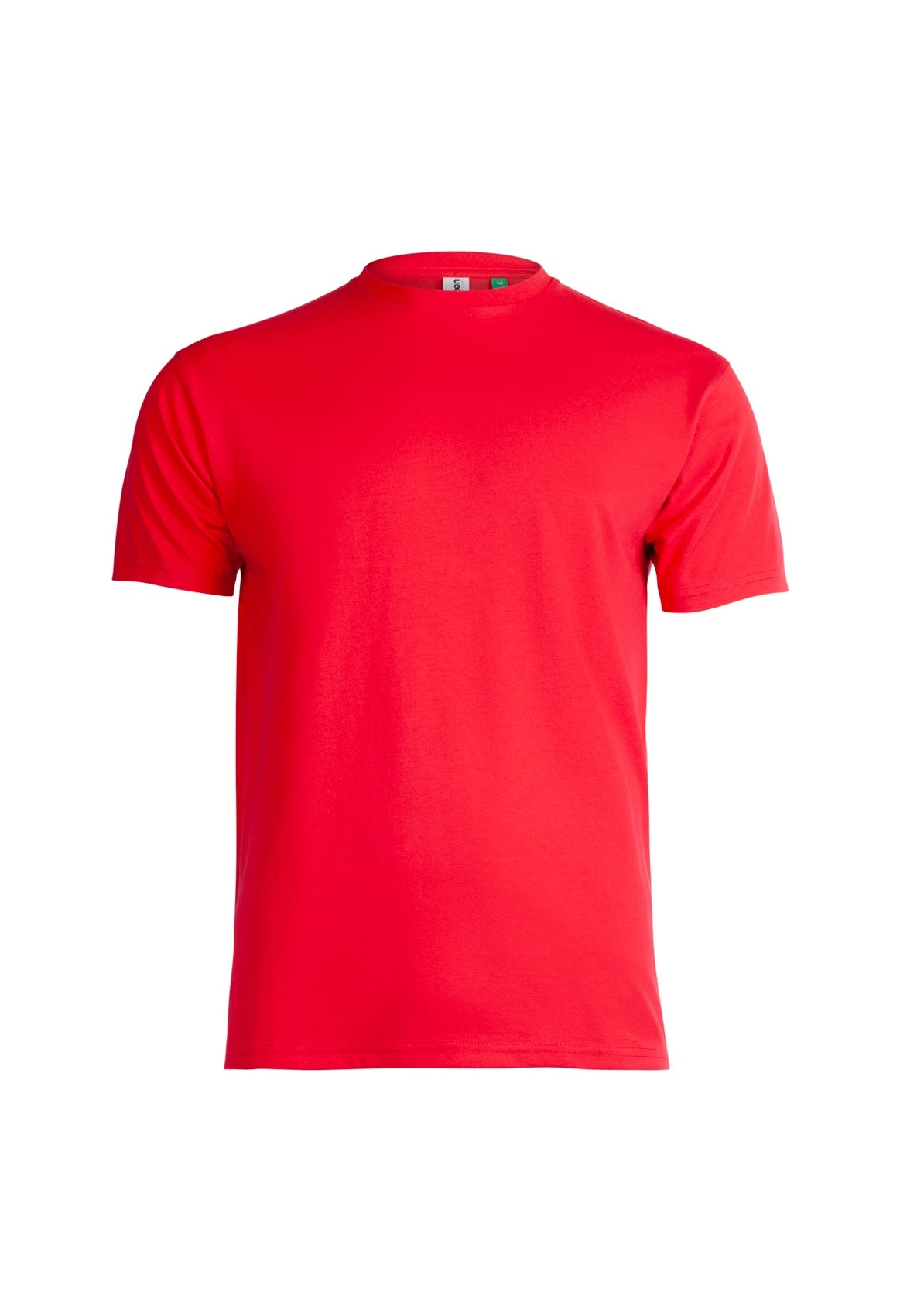 Uneek Eco T-Shirt in Red, front view
