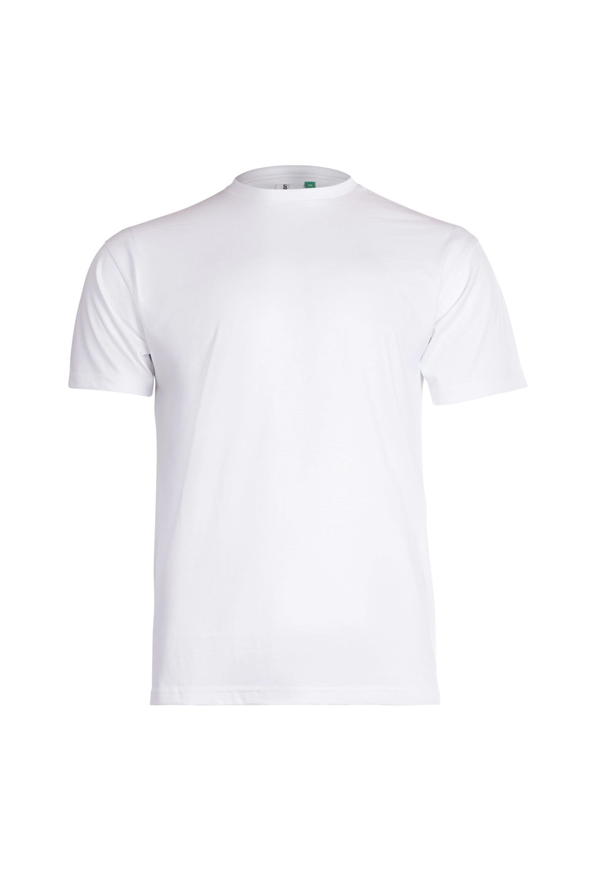 Uneek Eco T-Shirt in White, front view