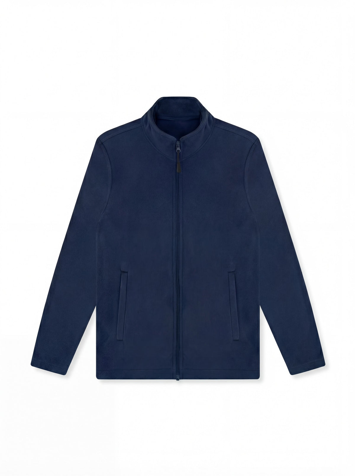 Uneek Eco Full Zip Fleece Jacket in Navy, front view