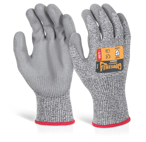 Click Beeswift Glovezilla PU Palm Coated Gloves, main product image