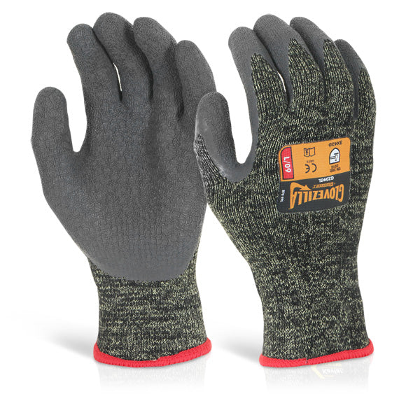 Click Beeswift Glovezilla Latex Palm Coated Gloves, main product image