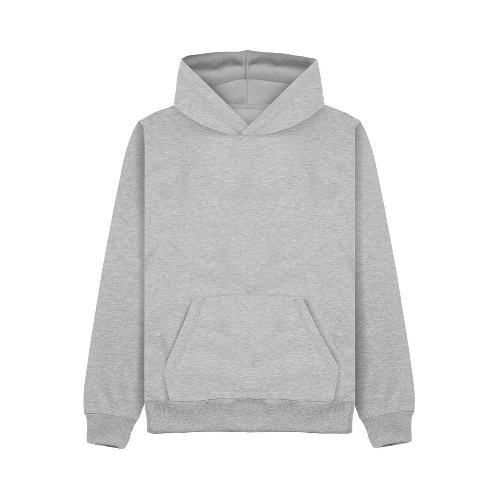 Cotton Ridge CR02K Apollo Kids Comfort Cut Hoodie in Grey