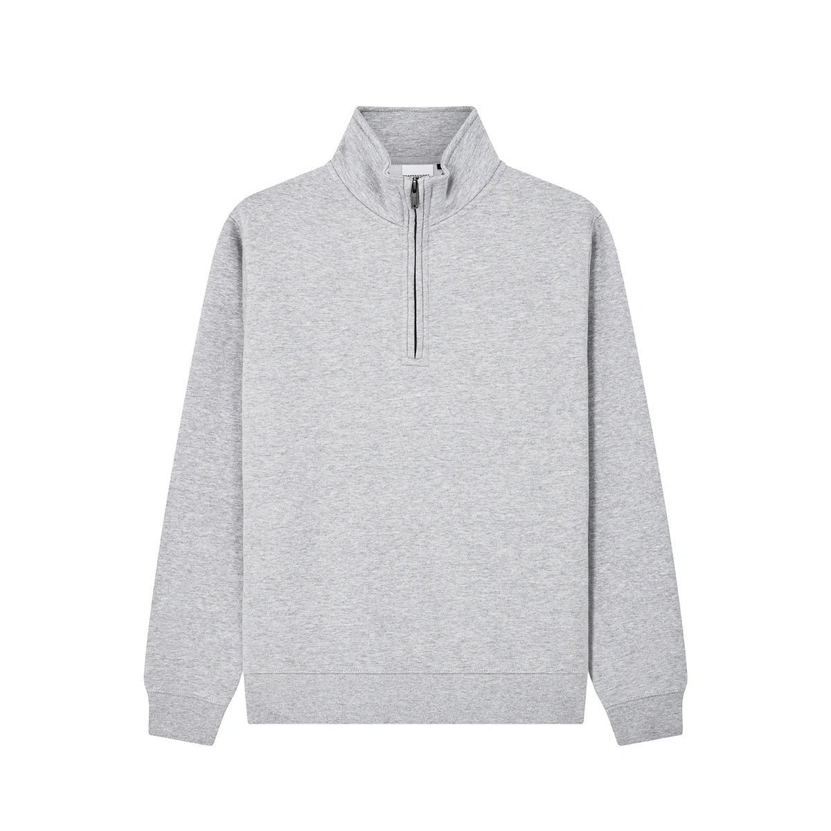 Cotton Ridge W75 Lunar Premium Quarter Zip Sweatshirt in Grey