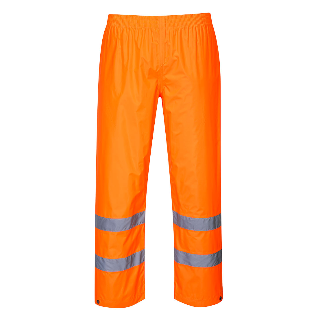 Portwest Hi-Vis Rain Trousers in Orange, main product image