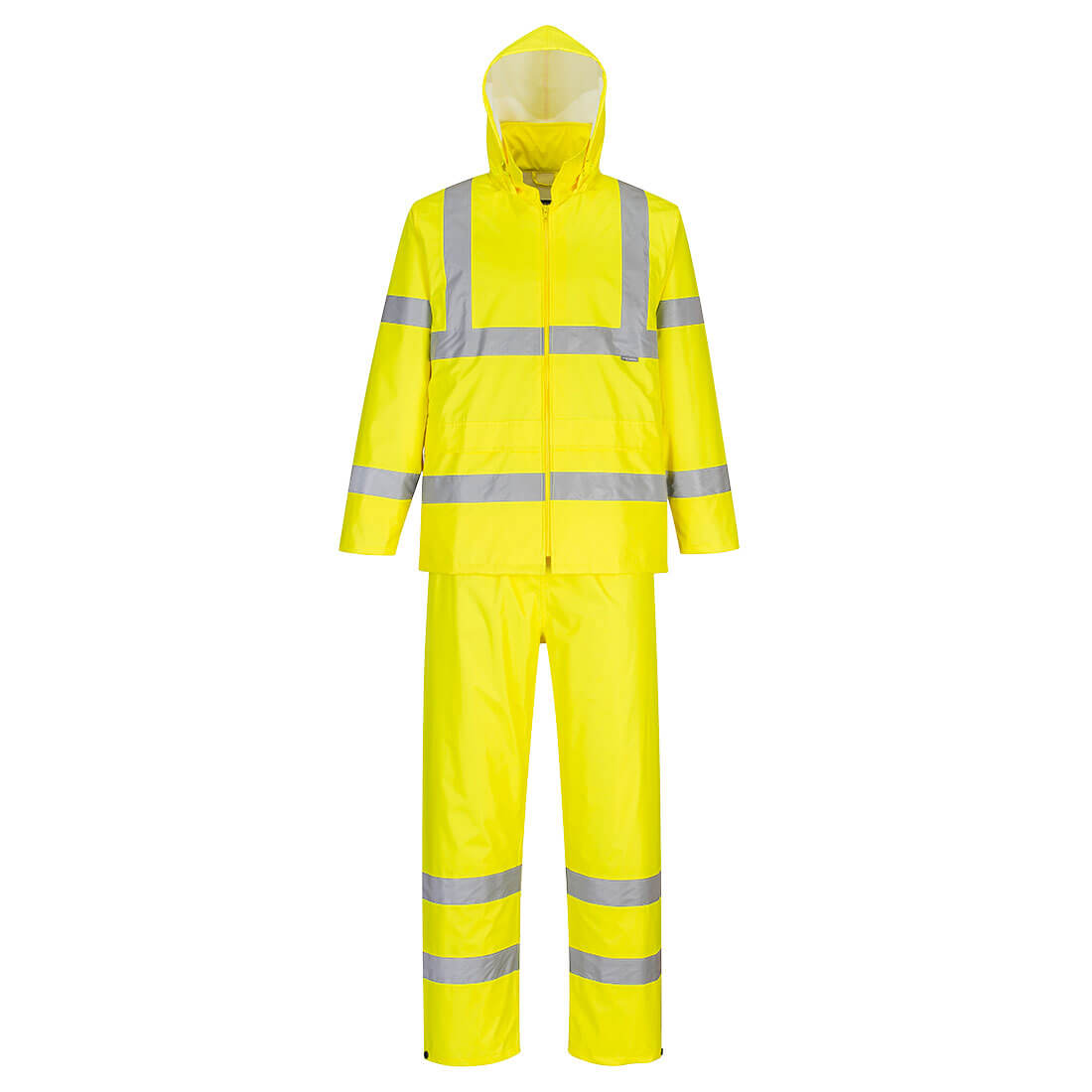 Portwest Hi-Vis Rain Suit in Yellow, image 2