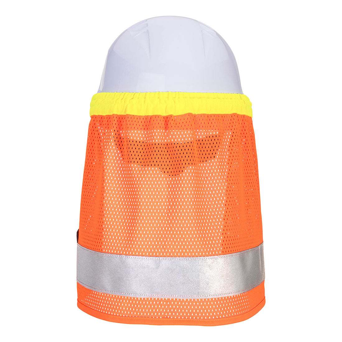 Portwest HA17 Hi-Vis Neck Shade in Orange, back view