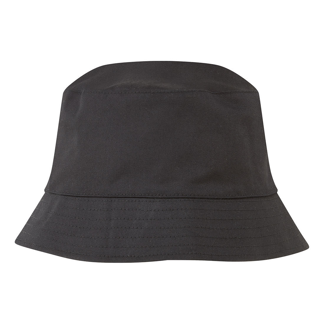 Portwest Reversible Bucket Hat in Black/Yellow, main product image