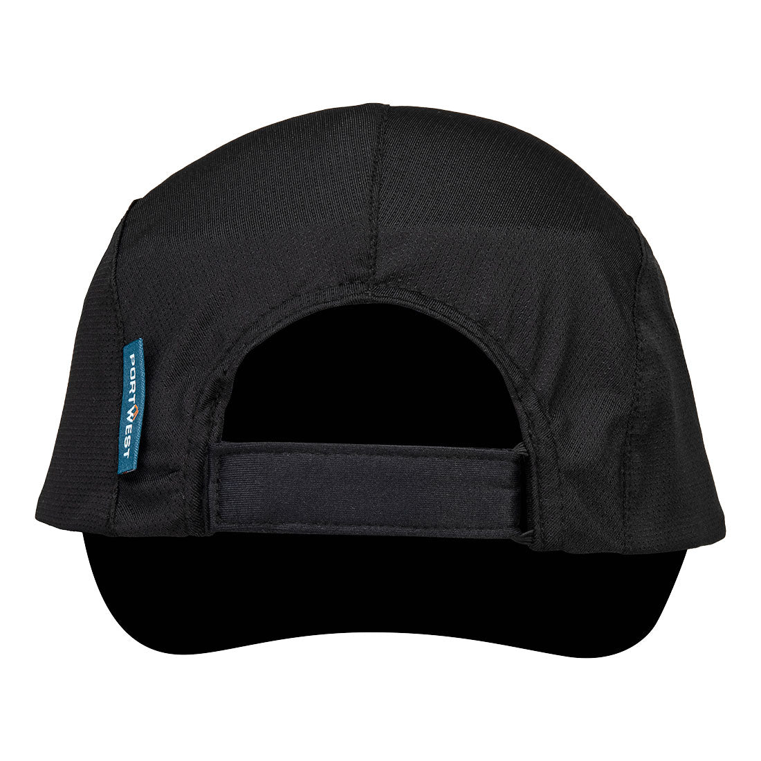 Portwest HA27 Fold-away Cap in Black, back view