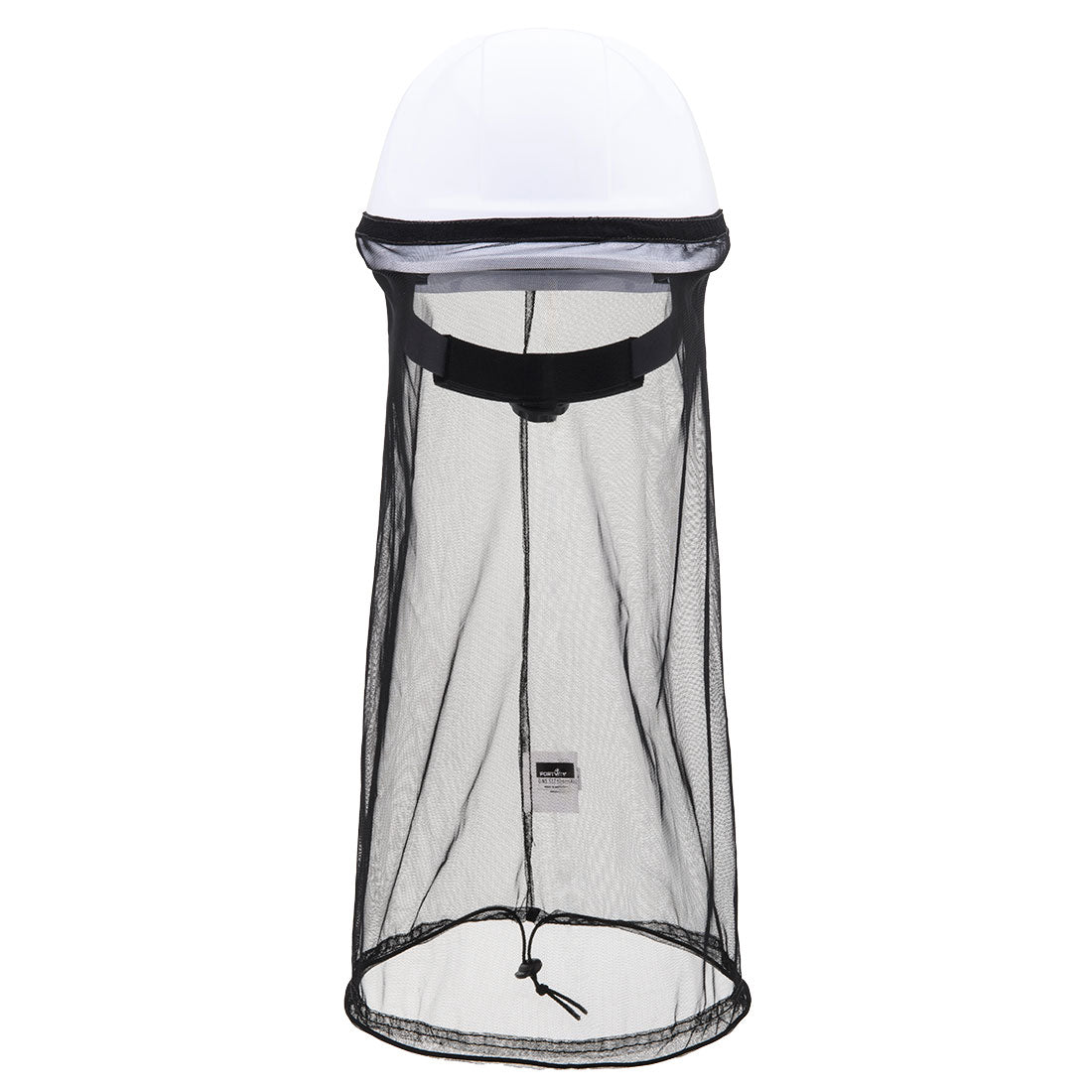 Portwest Packable Helmet Insect Net in Black, main product image