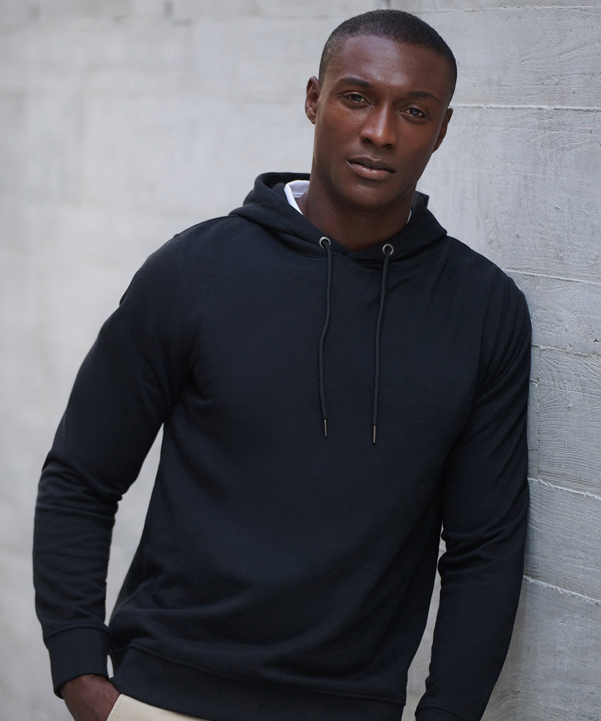 Henbury Unisex sustainable hoodie, lifestyle photo