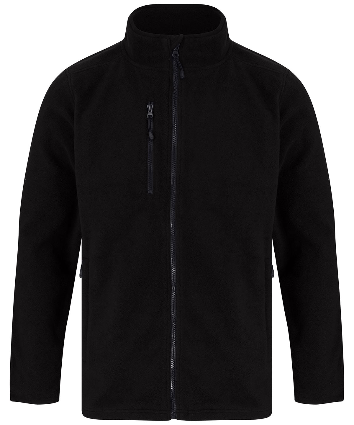 Henbury Recycled polyester microfleece jacket, lifestyle photo