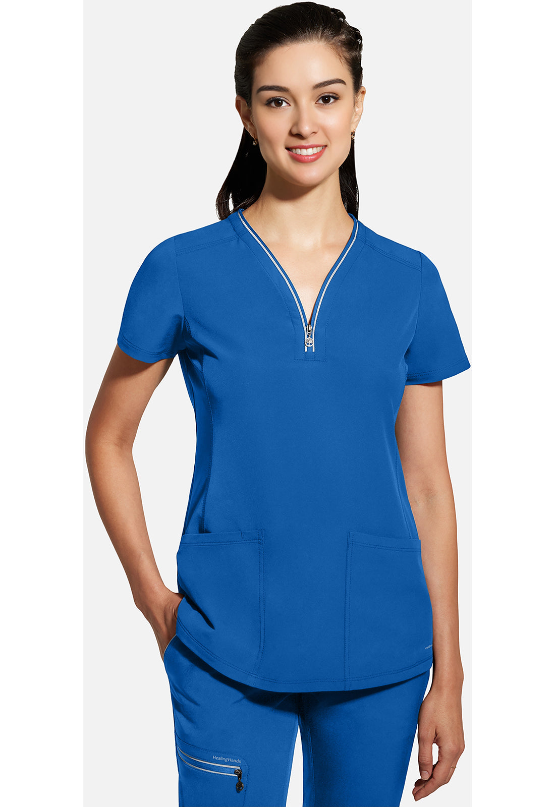 Healing Hands HHE2274 Sonia Top - Royal (front)