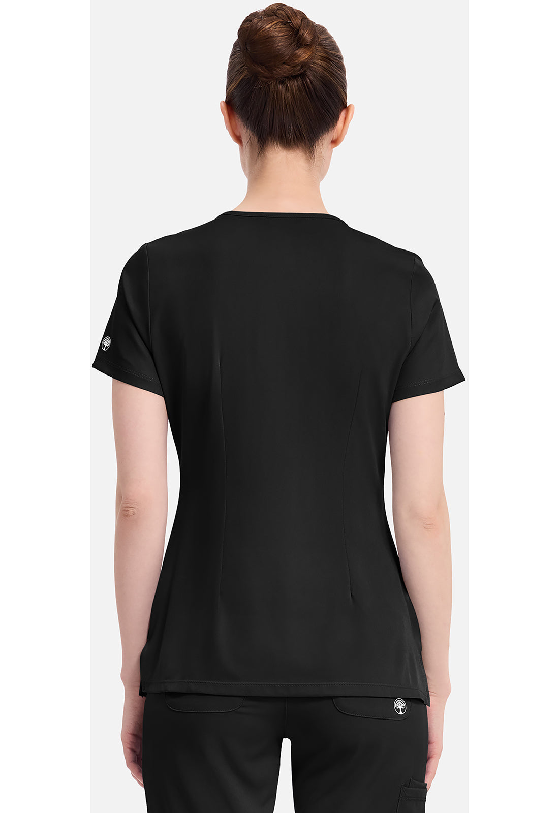 Healing Hands HHE2500 Monica Top - BLACK (back)