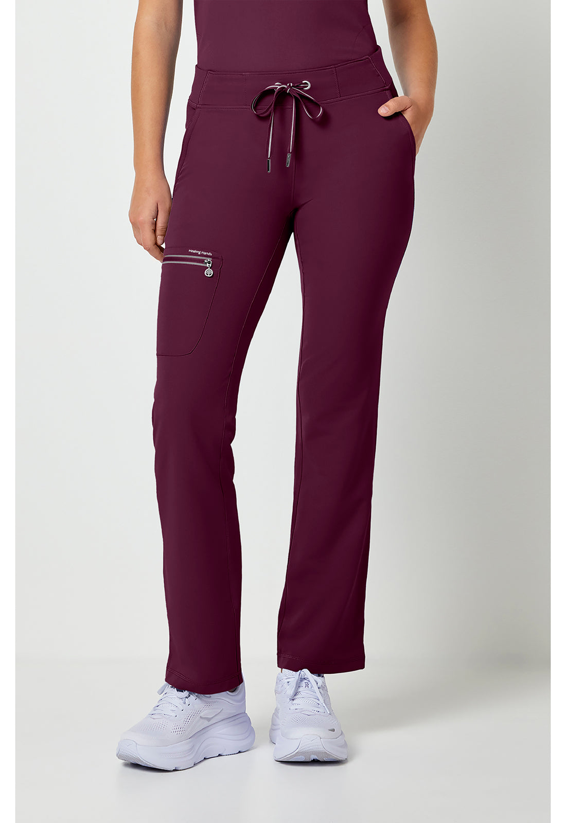 Healing Hands HHE9152 Nisha Pant - Wine (front)